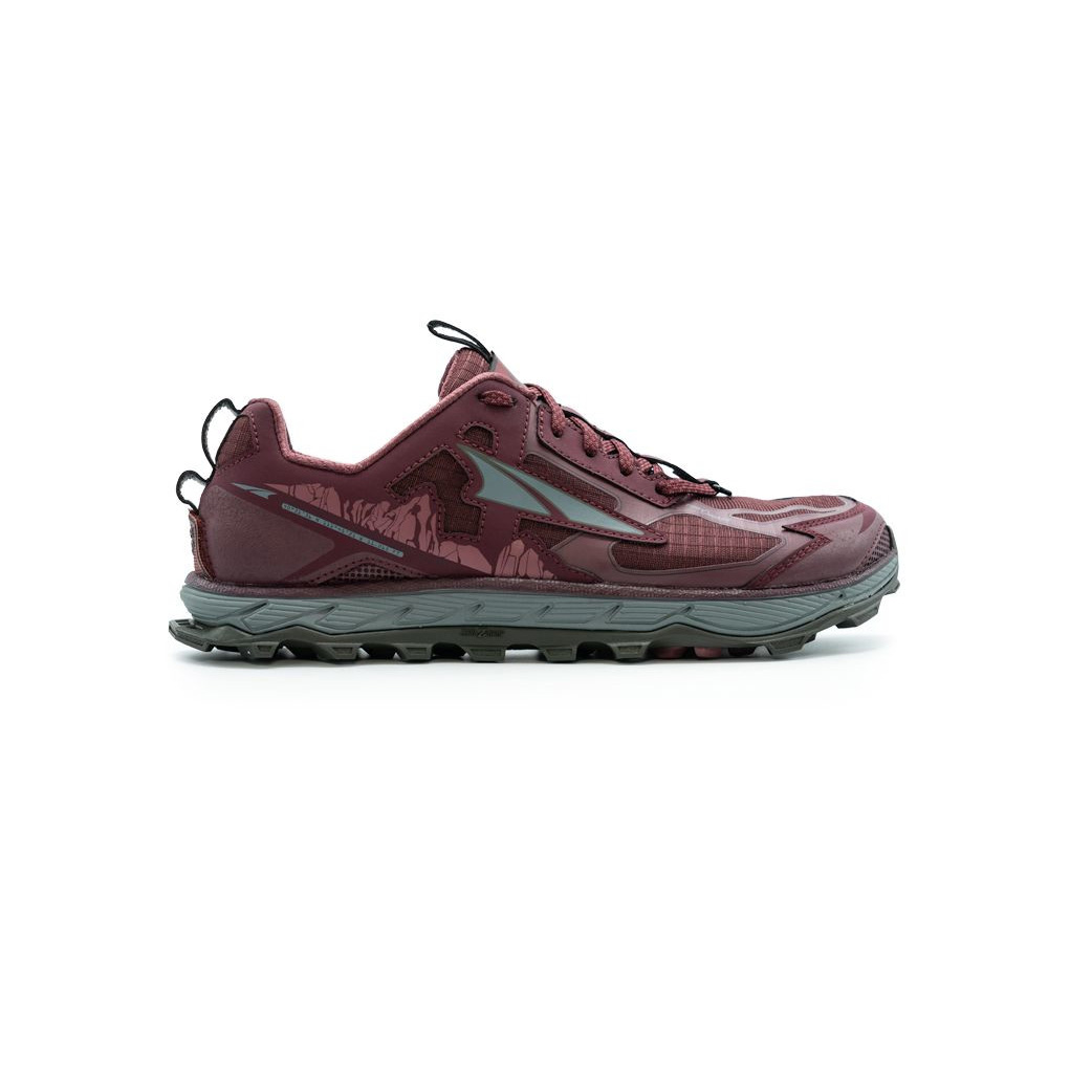 Altra Trailrunning Schuhe Damen - Lone Peak 4.5 - Bordeaux 578ZXABVP